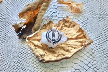Adi Shakti silver pendant (small)