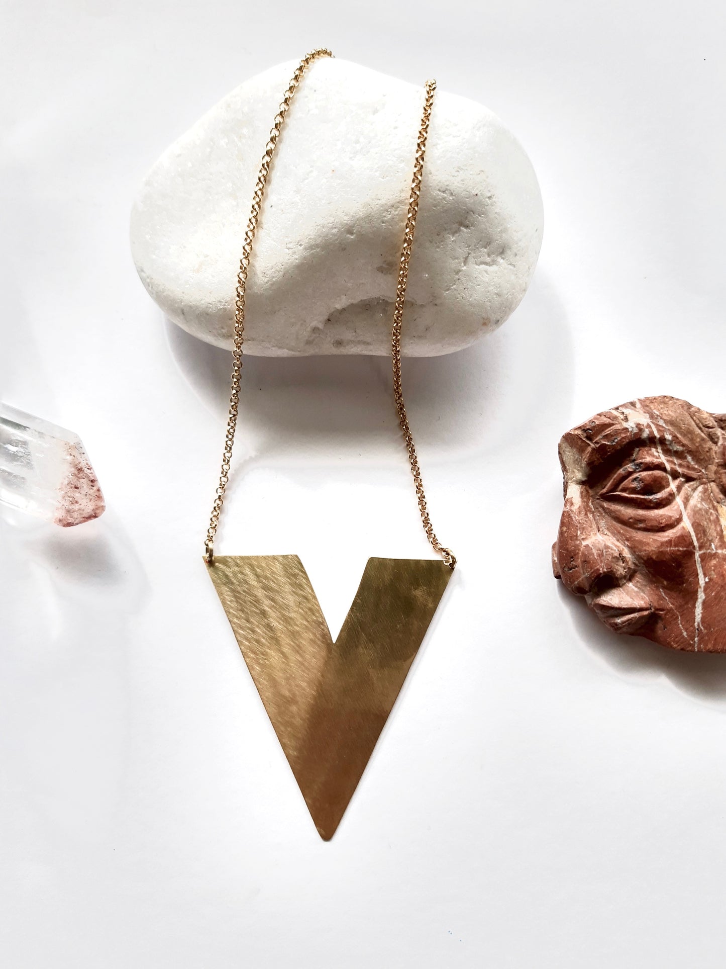 Triangle necklace