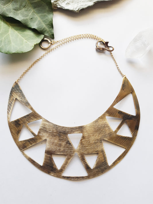 Triangle necklace